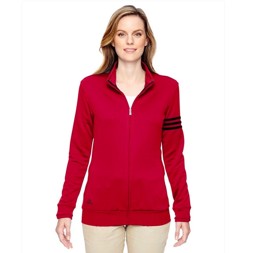 Adidas Golf Logo Embroidered Climalite Jacket - For Women